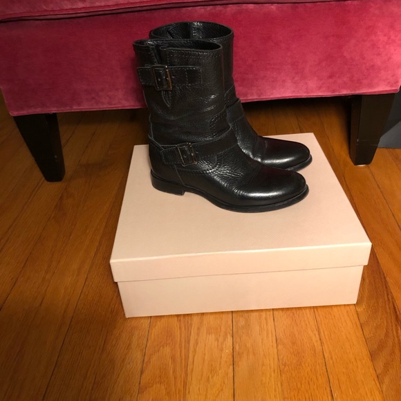 Prada Cervo Shine Boots Used Size 36 - Picture 7 of 14